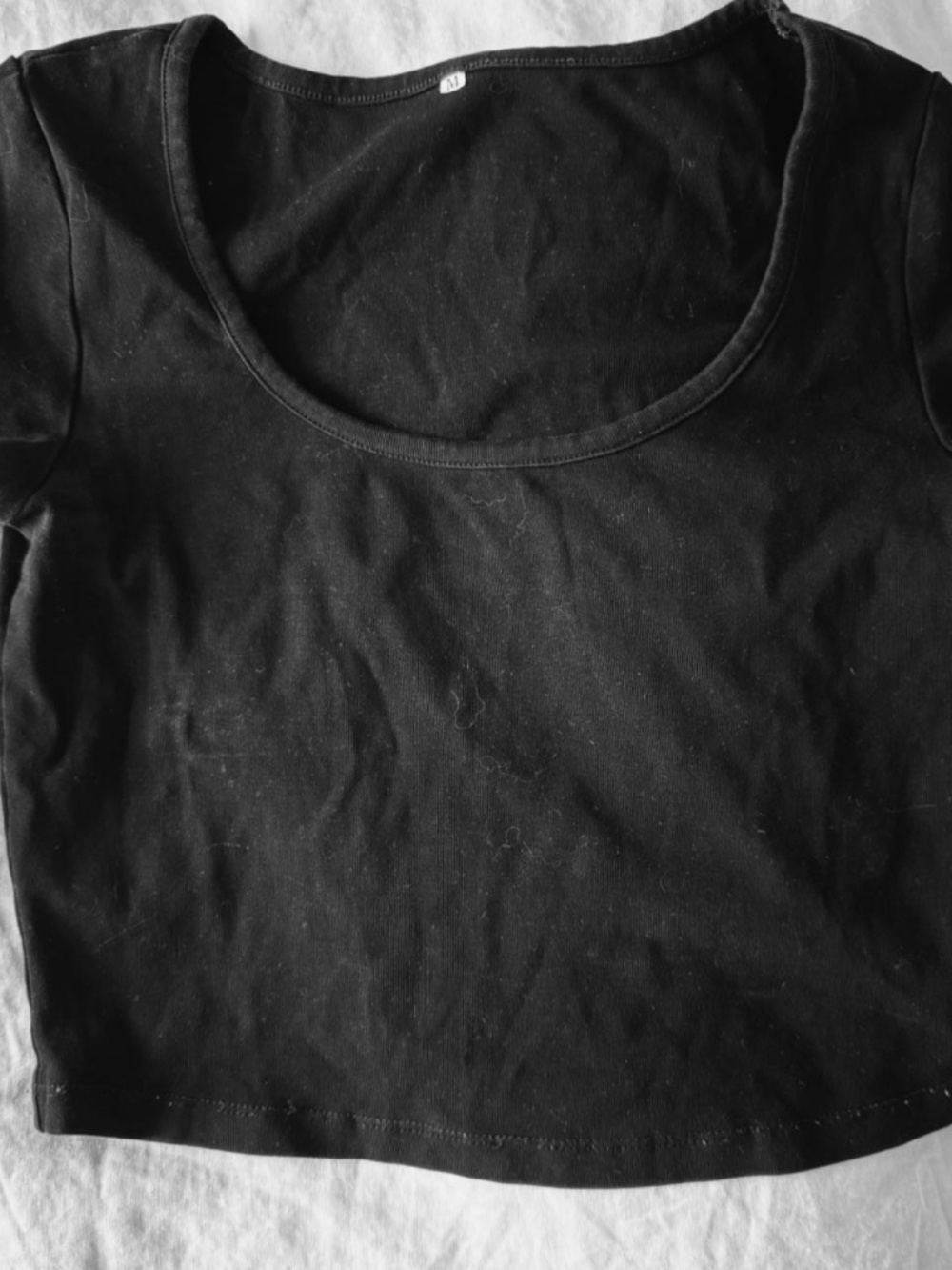 Black cropped Top